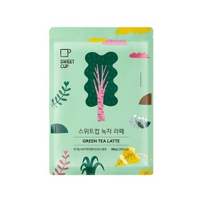 스위트컵 녹차 라떼 파우더 500g, 2개, 1개입