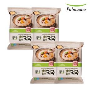 풀무원 멸치떡국 315gX4개, 315g, 4개