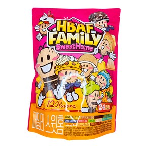 HBAF 바프 패밀리 스윗홈 12가지맛 24팩, 1개, 480g