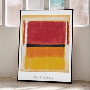 마크로스코 그림 액자 명화 인테리어 포스터 추상화 Mak Rothko 16, A4 사이즈(210x297mm), A4포스터만 구매