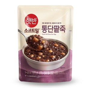 CJ제일제당 [CJ제일제당] 비비고 통단팥죽 420g x 10개