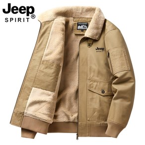 JEEP SPIRIT 지프 스피릿 남성 겨울 기모 패딩 재킷 편안하고 따뜻한 캐주얼 디자인 JP-0789+양말