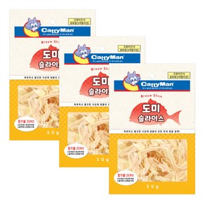 [바보사랑]캐티맨 도미맛살 25G X 3개 고양이간식, 1개