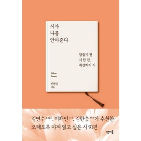 시가 나를 안아준다:잠들기 전 시 한 편 베갯머리 시, 판미동, 신현림