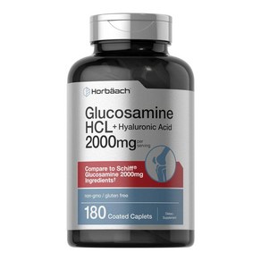 호바흐 글루코사민 HCL 2000mg 180정, 1개