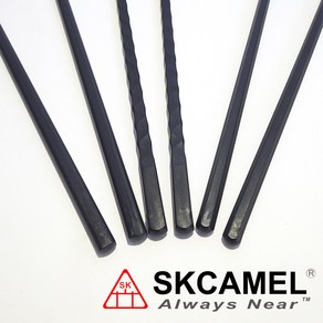 SKCAMEL 육각젓가락 사각젓가락 귀갑젓가락 플라스틱젓가락 chopstick, 1개, 240mm