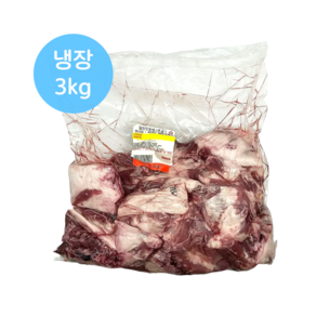 [헤이미트] 국내산 돼지오돌뼈 생오돌뼈 오도독뼈 연골 삼겹연골 갈비연골 3kg, 1개
