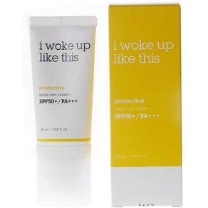 일본직발송 6. I WOKE UP LIKE THIS 【IWLT 사라사라 선크림 50ML】톤업 베이스용 선스크린SPF50+PA+++선, One Size, One Colo, 1개, 50ml