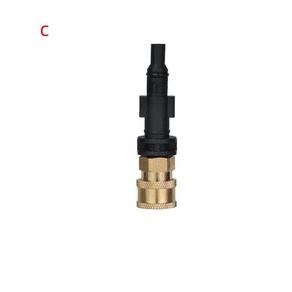 압력 와셔 수 어댑터 G1/4 인치 퀵릴리즈 커넥터 깍지 Kache LAVOR Black Decke Bosch Pakside 청소, [03] C, 1개