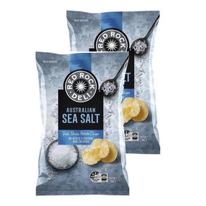 레드락델리 감자 칩 씨 쏠트 내추럴 Red Rock Deli Potato Chips Sea Salt Natual, 165g, 2개