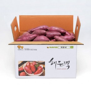 못난이 해들녘 고창 무농약 세척 꿀 고구마 5kg 10kg (왕/특/상/중), 1개, 해들녘고구마 5kg (왕 못난이)