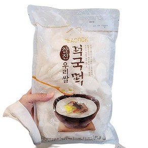 피코크 찰진 우리쌀떡국떡 1kg, 1개