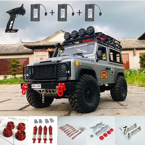 RTR 버전 WPL RC 자동차 및 MN99S 모델 D90 디펜더 픽업 리모컨 트럭 장난감 1:12 체중계 2.4G 4WD MN99S, 11)8, 1개