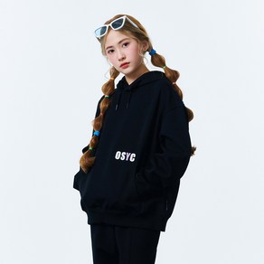 [오션스카이] (본사직영)[2colo]여아 소매 배색 후드 T-shit