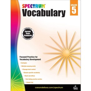 Spectum Vocabulay Gade 5, CARSONDELLOSA