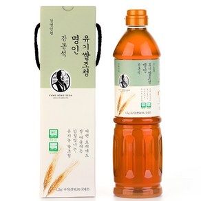 두레촌 [강명인청] 명인 유기쌀조청 1.2kg, 1개