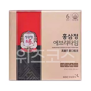 정관장 홍삼정 에브리타임 오리지널 10ml x 30개입 [원산지:상세설명에 표시], 1박스, 30회분