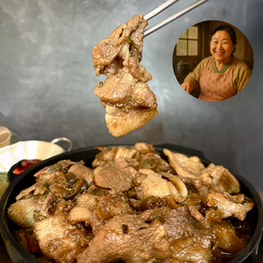 순정이모네 돼지 불고기 불백 간장 양념 고기, 7개, 300g