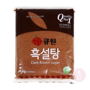 푸드올마켓_ 큐원 흑설탕 1kg, 1개