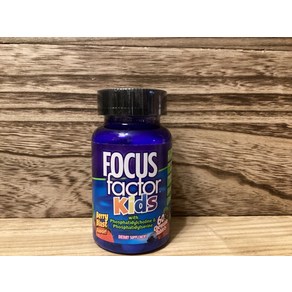 Focus Facto Kids 60 Chewable Tablets Bey Blast Flavo EXP. 06/2024 809603, 1개