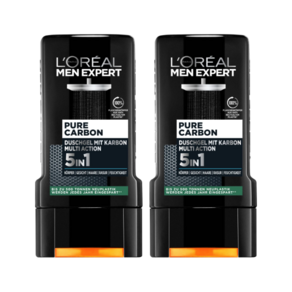 로레알 맨 퓨어 카본 샤워젤 250ml X 2개 / LOREAL