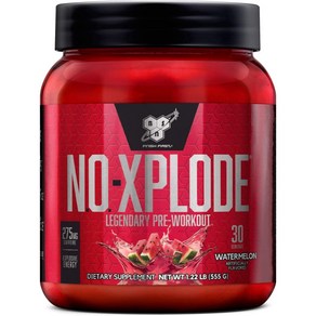 BSN 노익스 1.2lb 노익스부스터 포도 NOXplode 노익스플로드 30회, 1개, Watemelon, 30 Sevings (Pack of 1), 555g