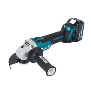 Makita DGA404 무선 전동 공구 연마기 앵글 브러시리스 샌딩기 컷 18V 125mm, 01 1 Battey, 0  Battey, 한개옵션1