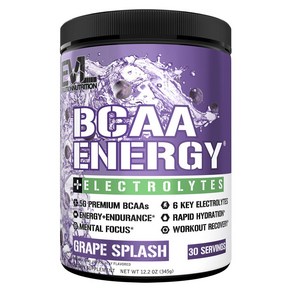 EVLUTIONNUTRITION BCAA 에너지 전해질 포도 스플래쉬