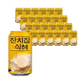 잔치집 식혜 340ml 24캔, 24개