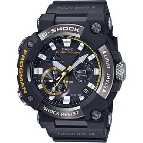 CASIO G-SHOCK 카시오 지샥 GWF-A1000-1AJF [G-SHOCK MASTER OF G FROGMAN (마스터 오브 G시리즈 프로그맨) 풀 아날로그 블랙 남성]