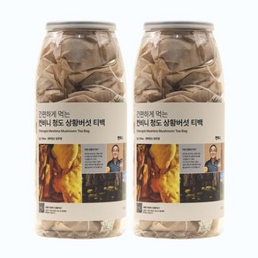 컨비니 [경북 농가돕기] 간편 끓여먹는 상황버섯 절편/티백, 상황버섯 티백 2통(30개입x2), 1g, 30개입