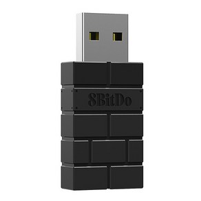 8BitDo 닌텐도스위치 USB 블루투스 무선리시버 2세대 블랙, 1개