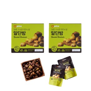 Opice 자연단맛 알단밤, 650g, 2개