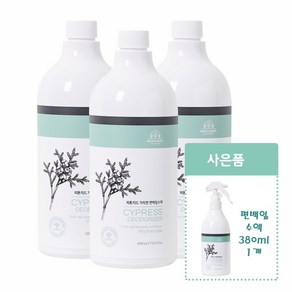 나무앤미 피톤치드 가득한 편백잎수액 3L +사은품, 1개, 380ml