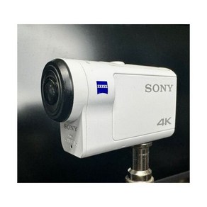 SONY FDR-X3000 스포츠 액션 카메라 화이트 4K ZEISS IPX4 테스트 완료, 1개