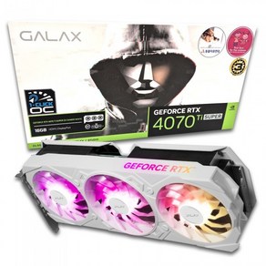 갤럭시 GALAX 지포스 RTX 4070 Ti SUPER EX GAMER WHITE OC D6X 16GB