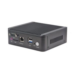 NUC 팬리스 미니 PC 고성능 스틱 윈도우 7 8 10 셀러론 J1900 쿼드 코어 SSD 와이파이 HDMI VGA USB3.0 COM SIM