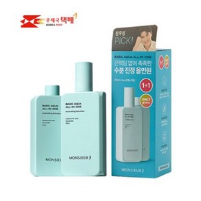 무슈제이 베이직 아쿠아 수분 진정 올인원 200ml 1개, 2개