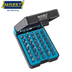 HAZET 독일 비트세트 하제트2240N/36 비트홀더 포함, 1개