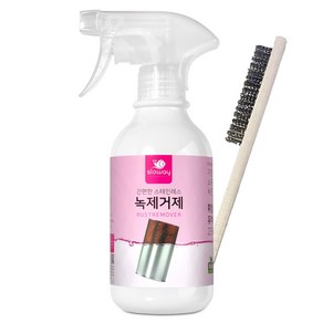 금속 차량 녹제거제 300ml + 스텐 와이어 철 브러쉬, 1개