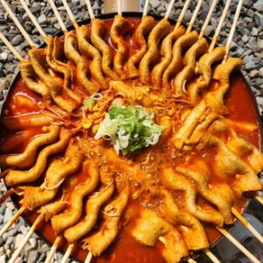 제천 빨간오뎅 어묵꼬치 어묵탕, 1세트