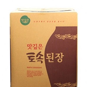 식자재용 대형 토속된장 14kg 바지락된장찌개 국끓이기용, 1개