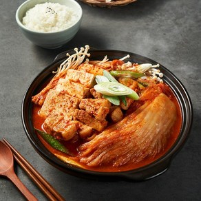 삼겹살 묵은지 김치찌개 865g 밀키트 홈파티 캠핑요리, 1개