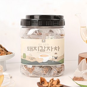 [국산 100%] 미담식품 깊고 구수한 돼지감자차 티백, 1g, 1개, 100개입