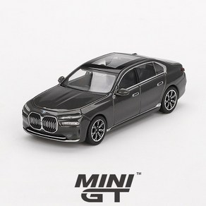 미니지티(818) 1:64 BMW i7 xDive60 - 드라이빗 그레이, 1개