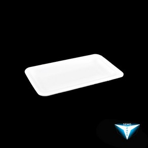 일회용 PSP트레이 반찬 떡 생선 정육 만두 포장 용기 SS-32호 900개, 백색