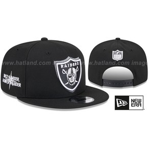 미국정품 Las Vegas Raides 2024 NFL DRAFT SNAPBACK Black Hat by New Ea, 1개