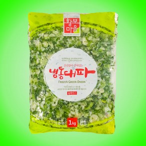 황보마을 냉동 대파 슬라이스 1kg 대파 100%, 1개