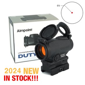 홀리워리어 AIMPOINT DUTY RDS 에임포인트 도트사이트 국내 발송 본사 정품, 1개, DUTY RDS(BK)