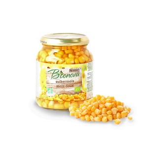 네덜란드 옥수수 통조림 유기농 스위트콘, 340g, 1개